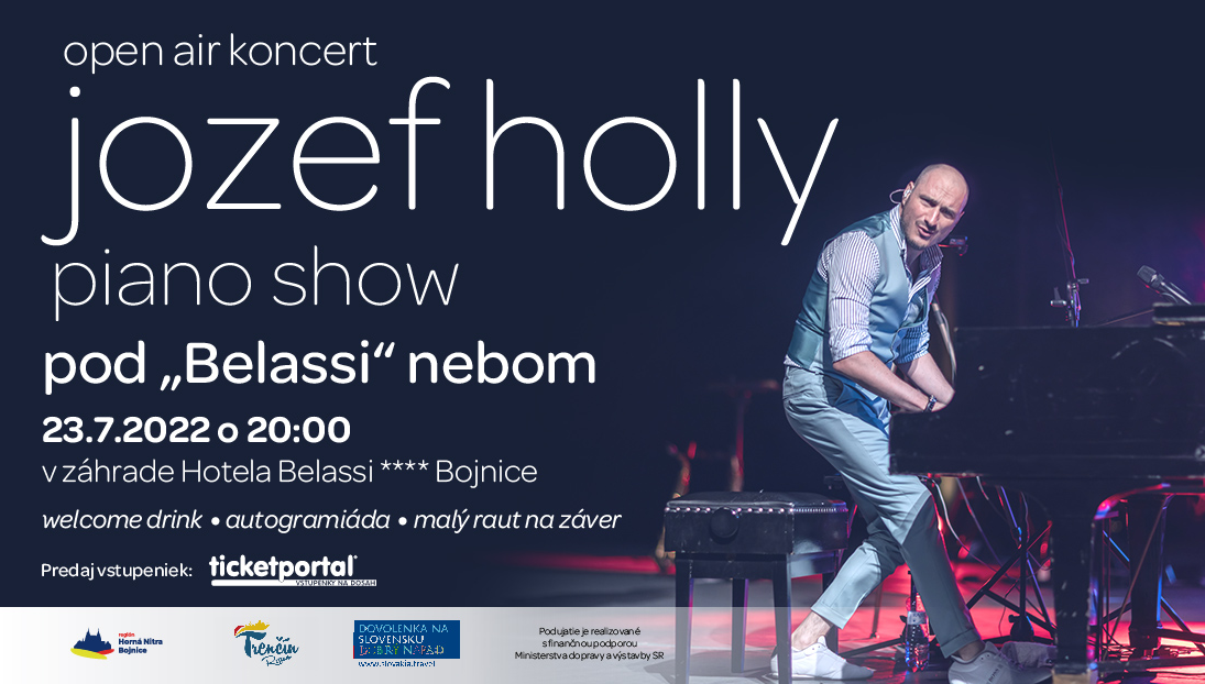 Jozef Holly piano show pod "Belassi" nebom