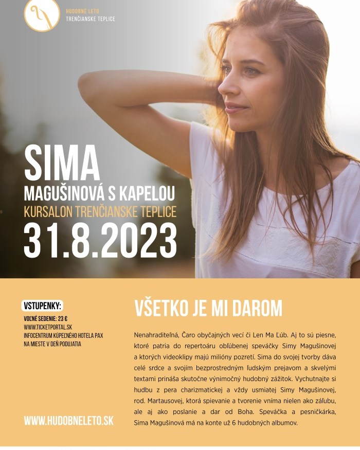 Sima Magušinová s kapelou - Všetko je mi darom