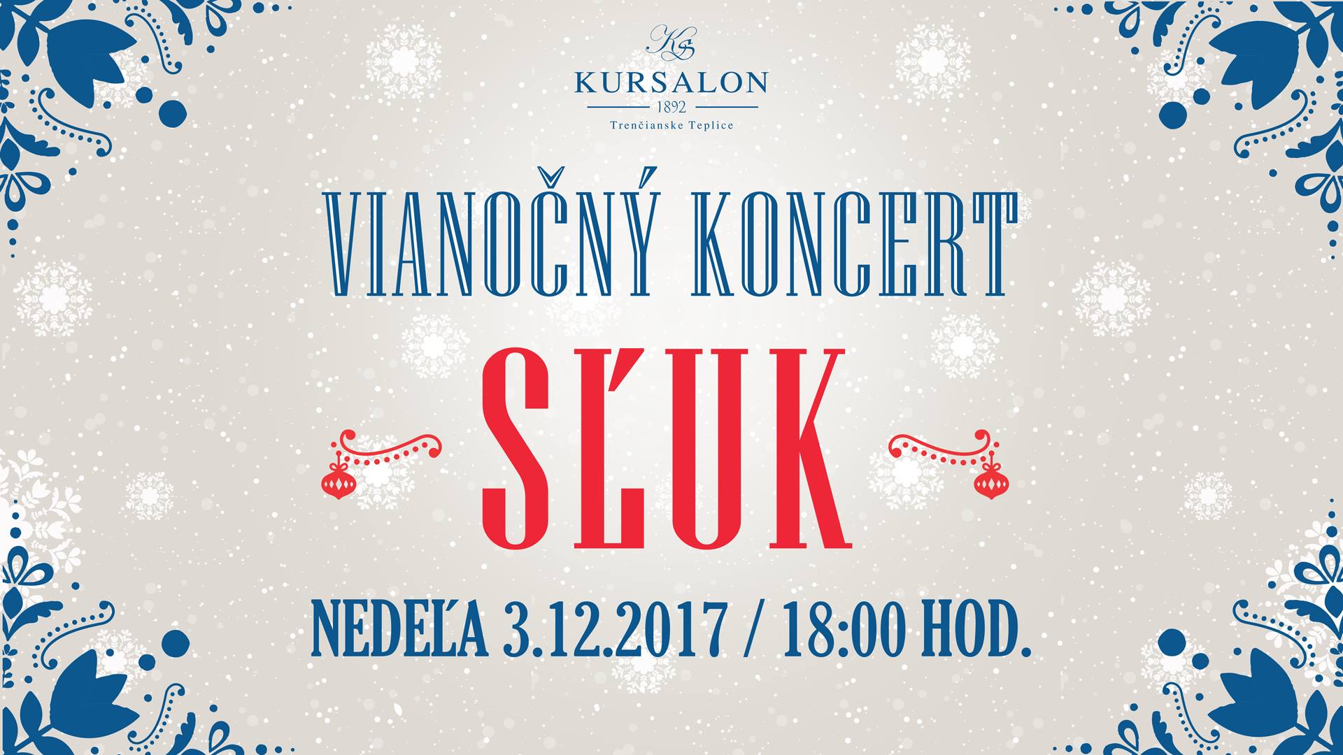 Vianočný koncert SĽUK